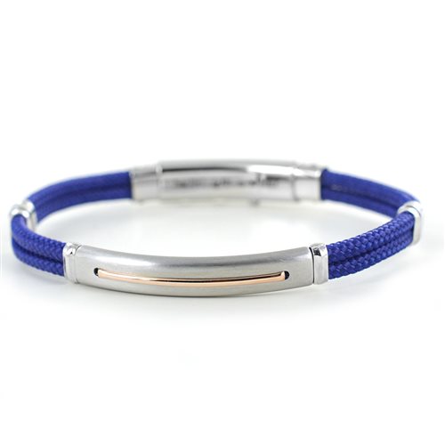 Pulsera Zancan Hombre Classic in Plata EXB758R-RB - EXB758R-RB